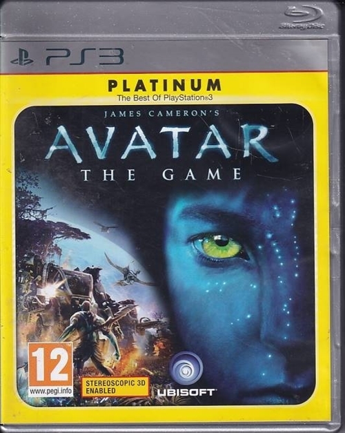 James Camerons Avatar The Game - Platinum - PS3 (B Grade) (Genbrug)